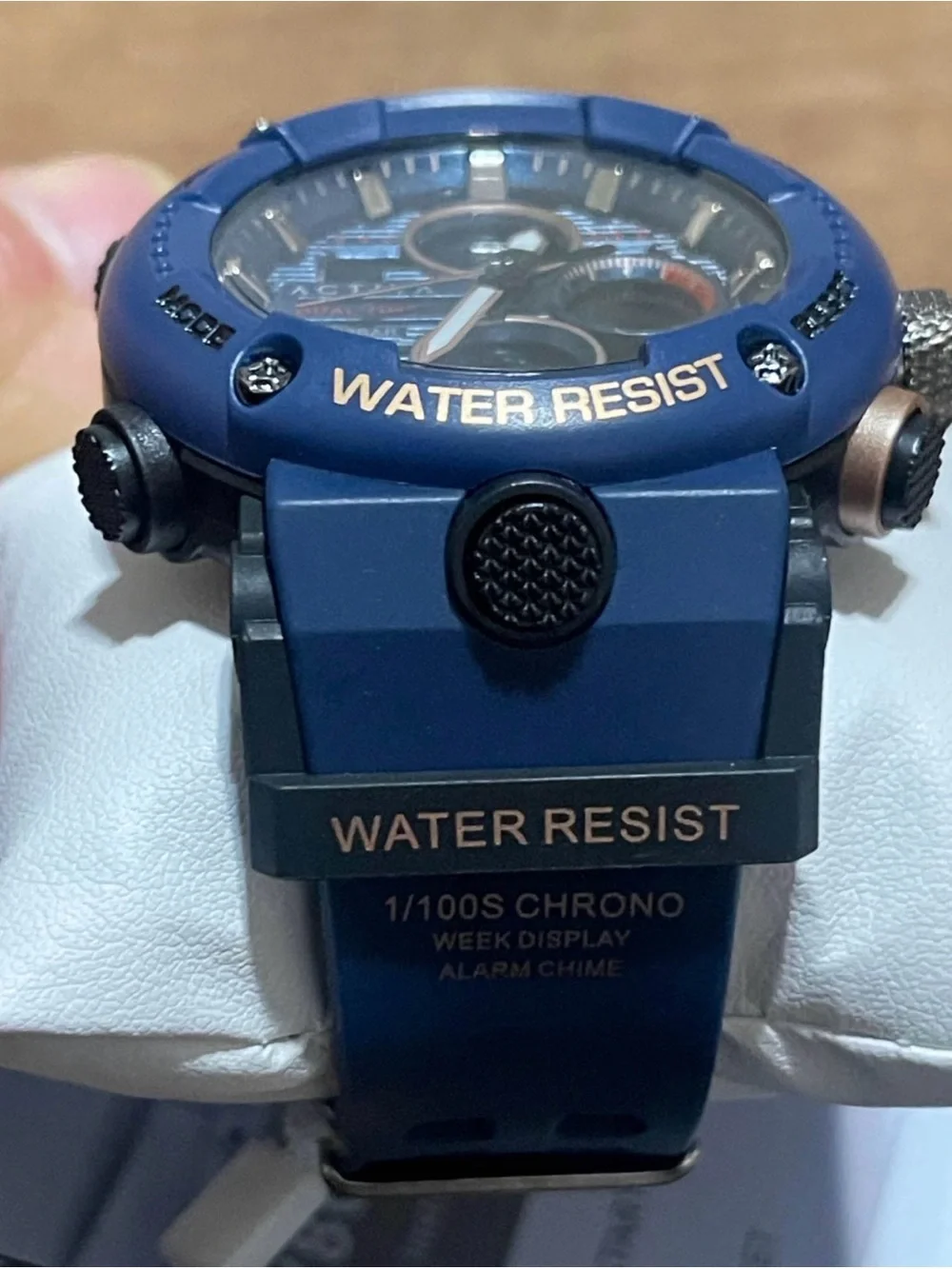 Activa X Invicta Digital Men's Watch - 52mm. Blue, new.